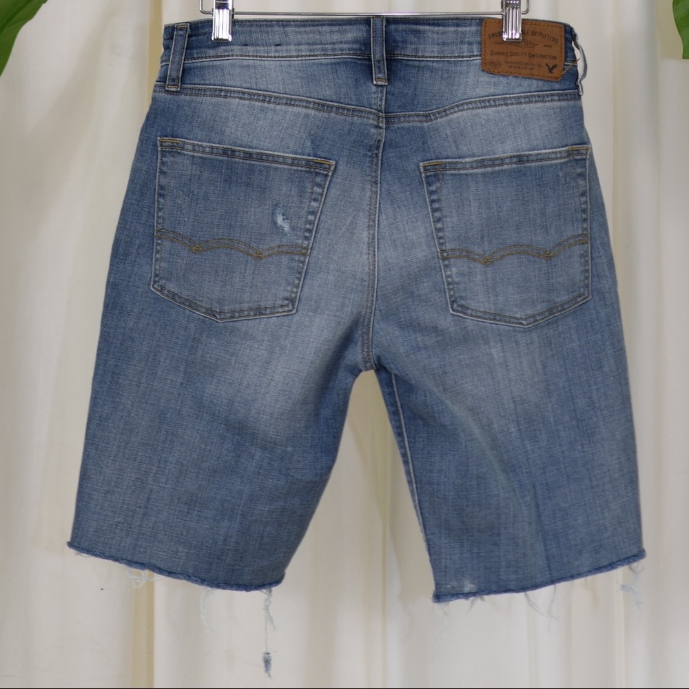 American Eagle Core Flex Distressed Shorts - Picture 3 of 7